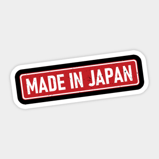 Made In Japan Sticker